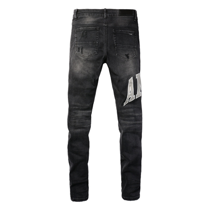 Amr Gradient Camo Jeans