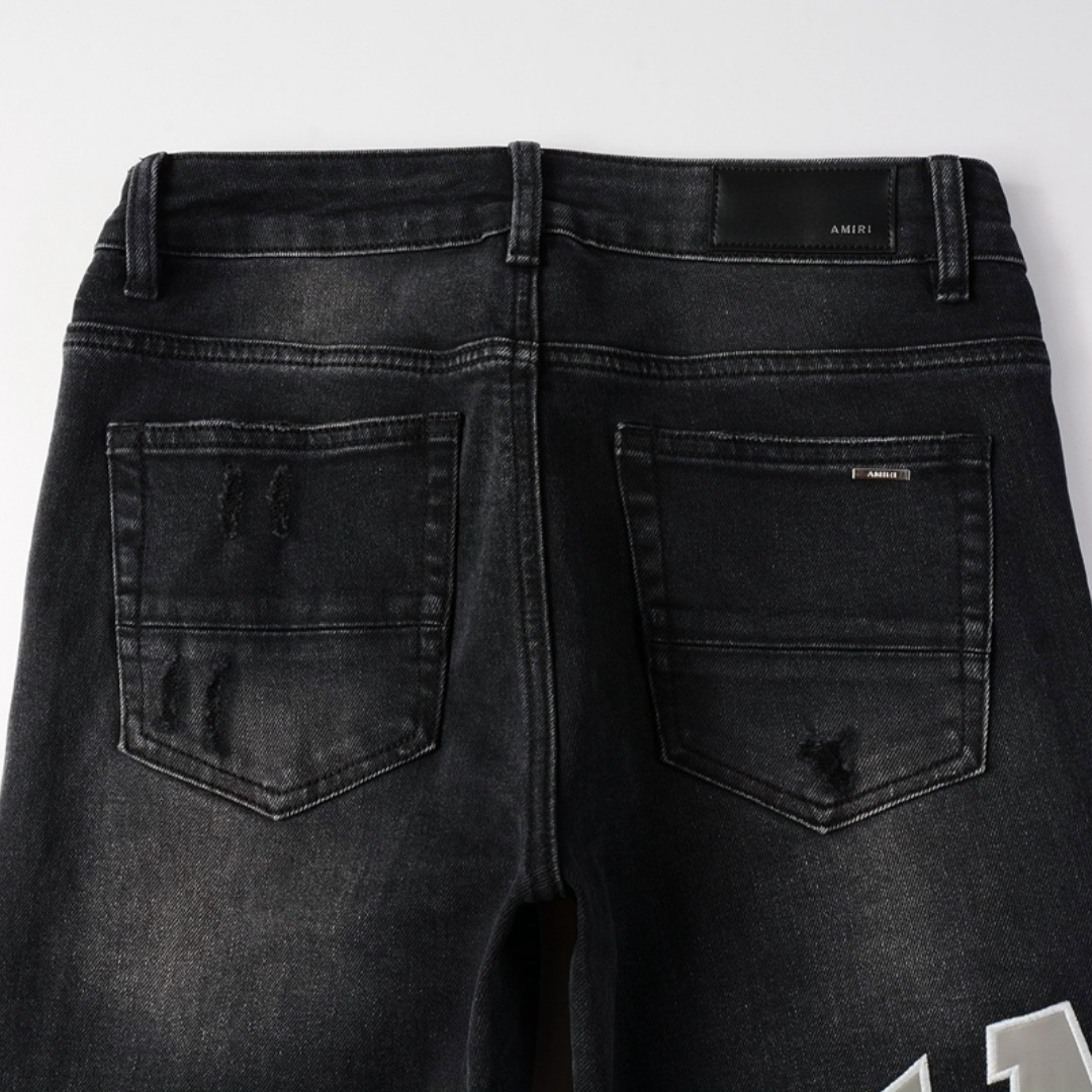 Amr Gradient Camo Jeans