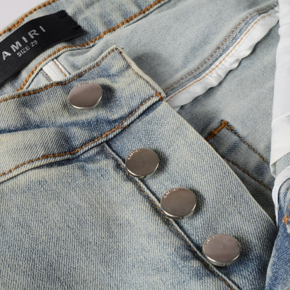 Amr Gradient Camo Jeans