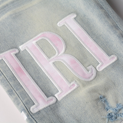 Amr Gradient Camo Jeans