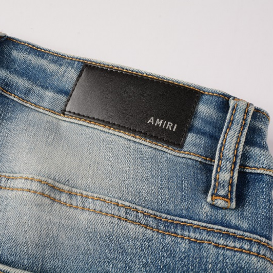 Amr M.A Paint Splatter Jeans