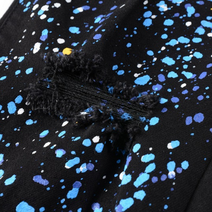 Amr Paint Splatter Jeans