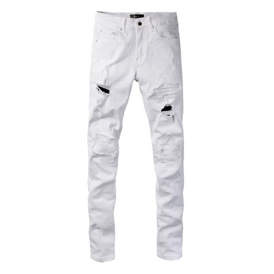 Amr White Jeans