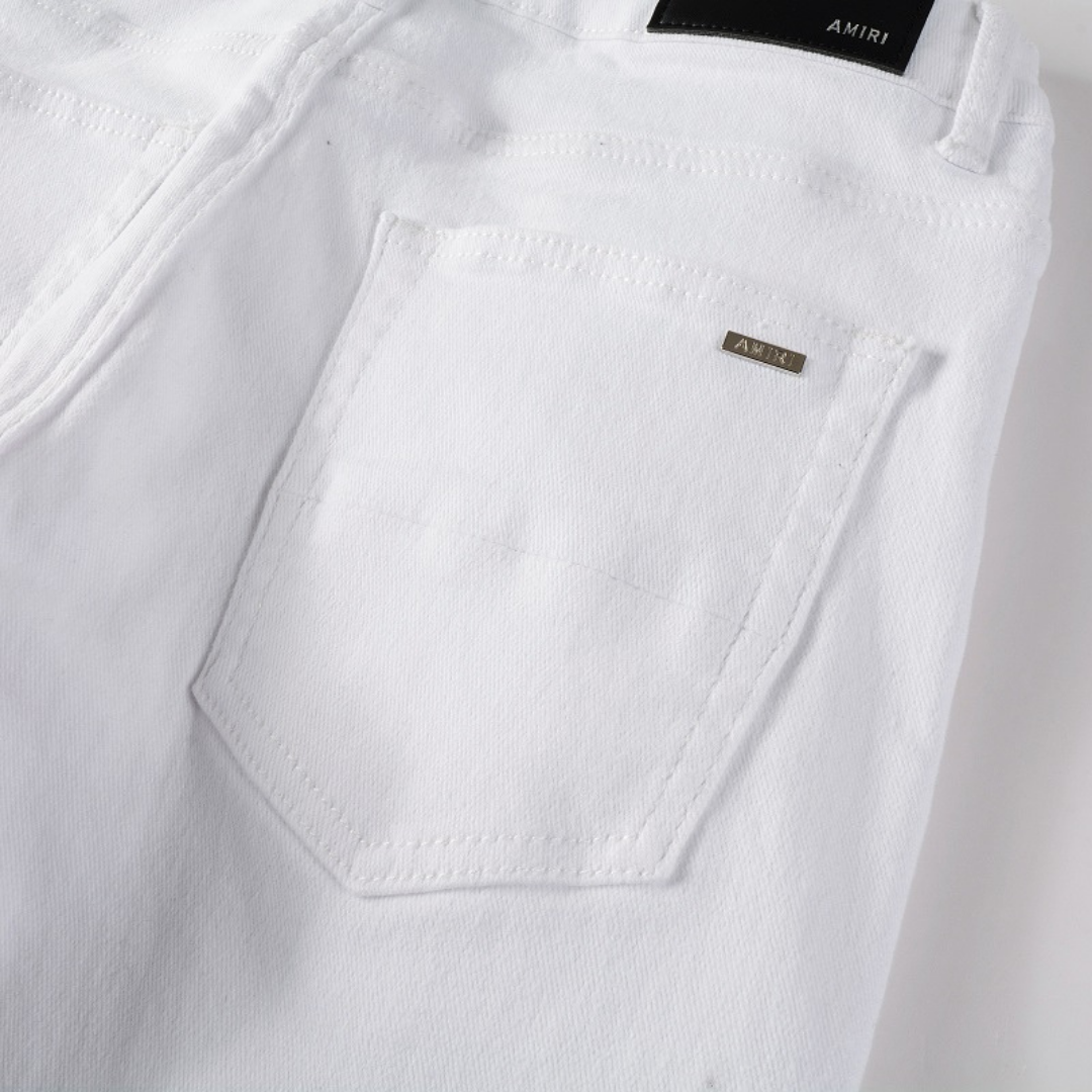 Amr White Jeans