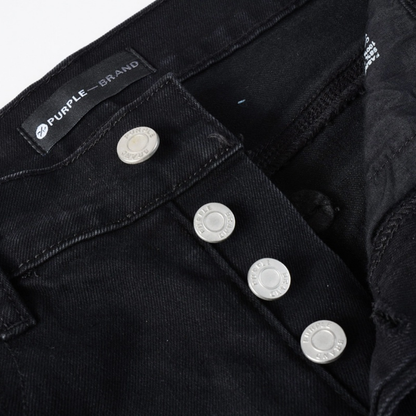 Purple Bandana Black Jeans