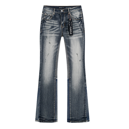 Purple Flared Jeans