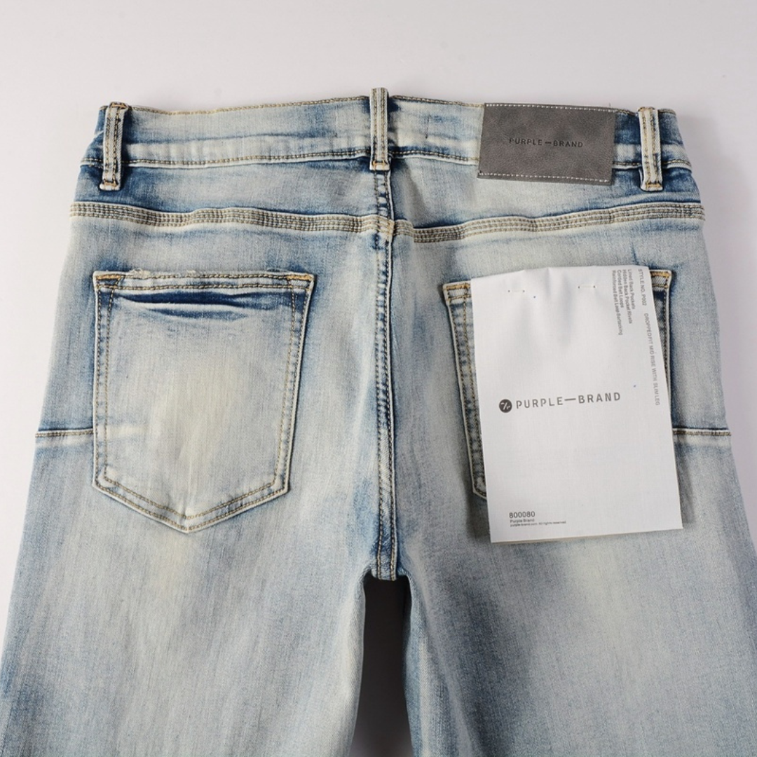 Purple Gradient Blue Jeans
