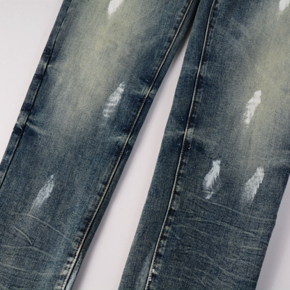 Purple Gradient Blue Jeans