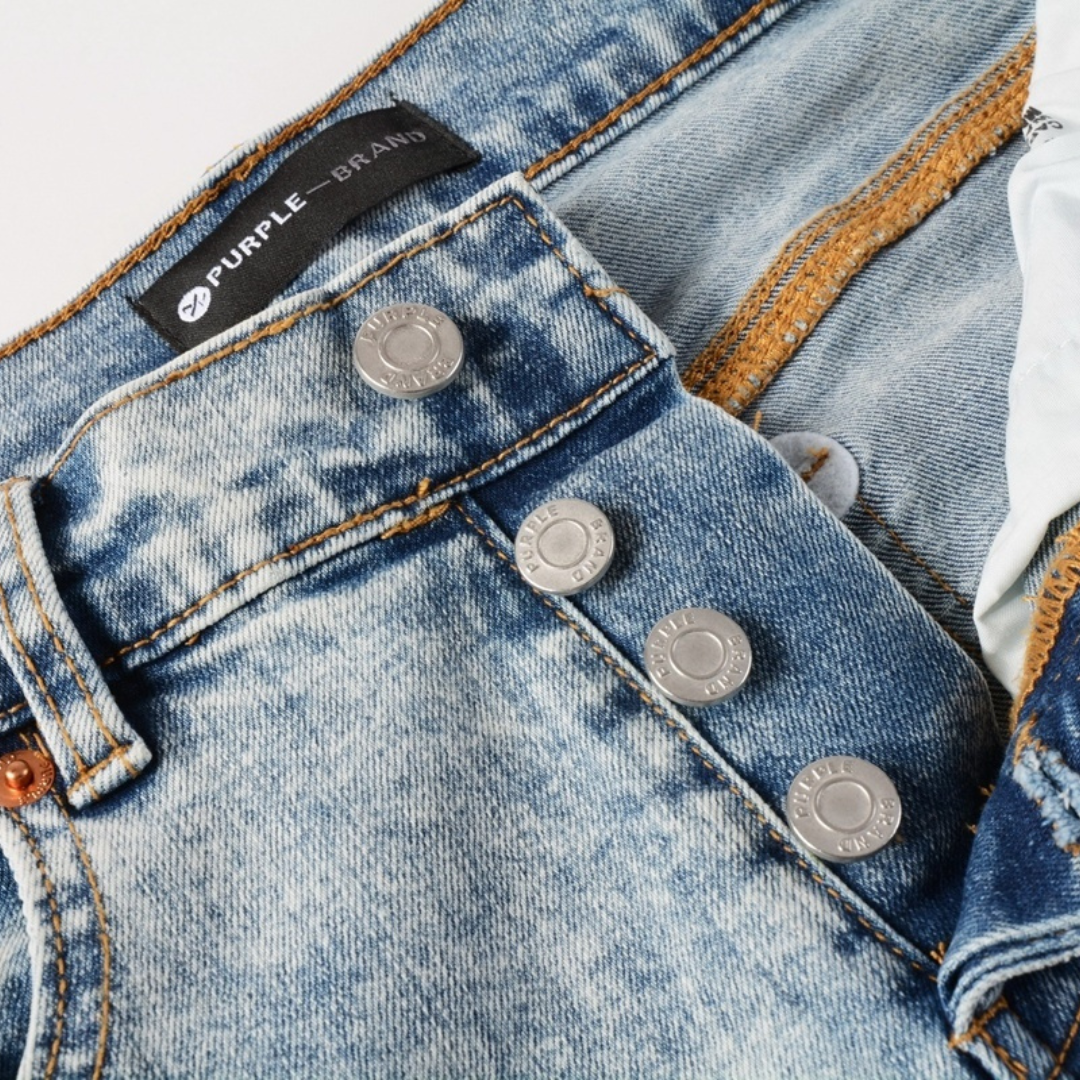 Purple Light Gradient Jeans