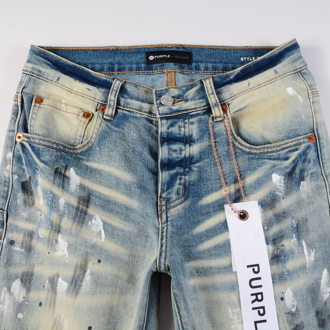 Purple Paint Blue Jeans