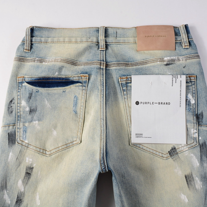 Purple Paint Blue Jeans