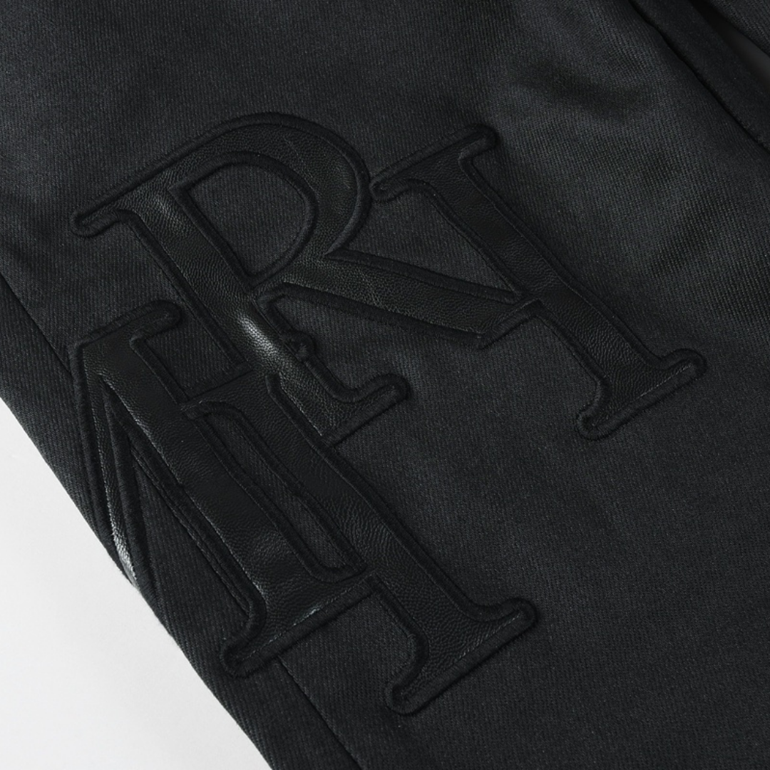 Amr Black Denim Jeans