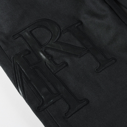 Amr Black Denim Jeans