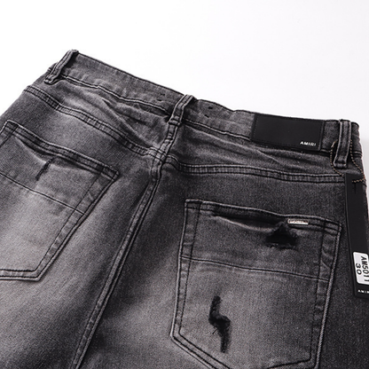 Amr Flared Black Jeans