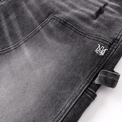 Amr Flared Black Jeans