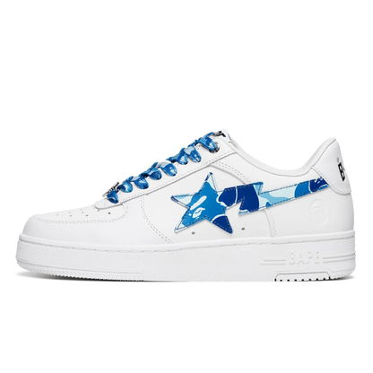 Bape Bapesta Camo Blue