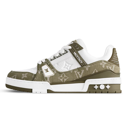 LV Monogram Olive Green Trainer