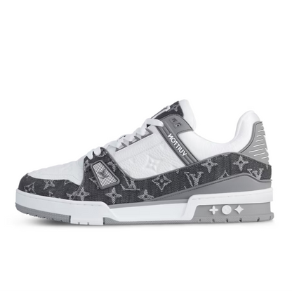 LV Monogram White Grey