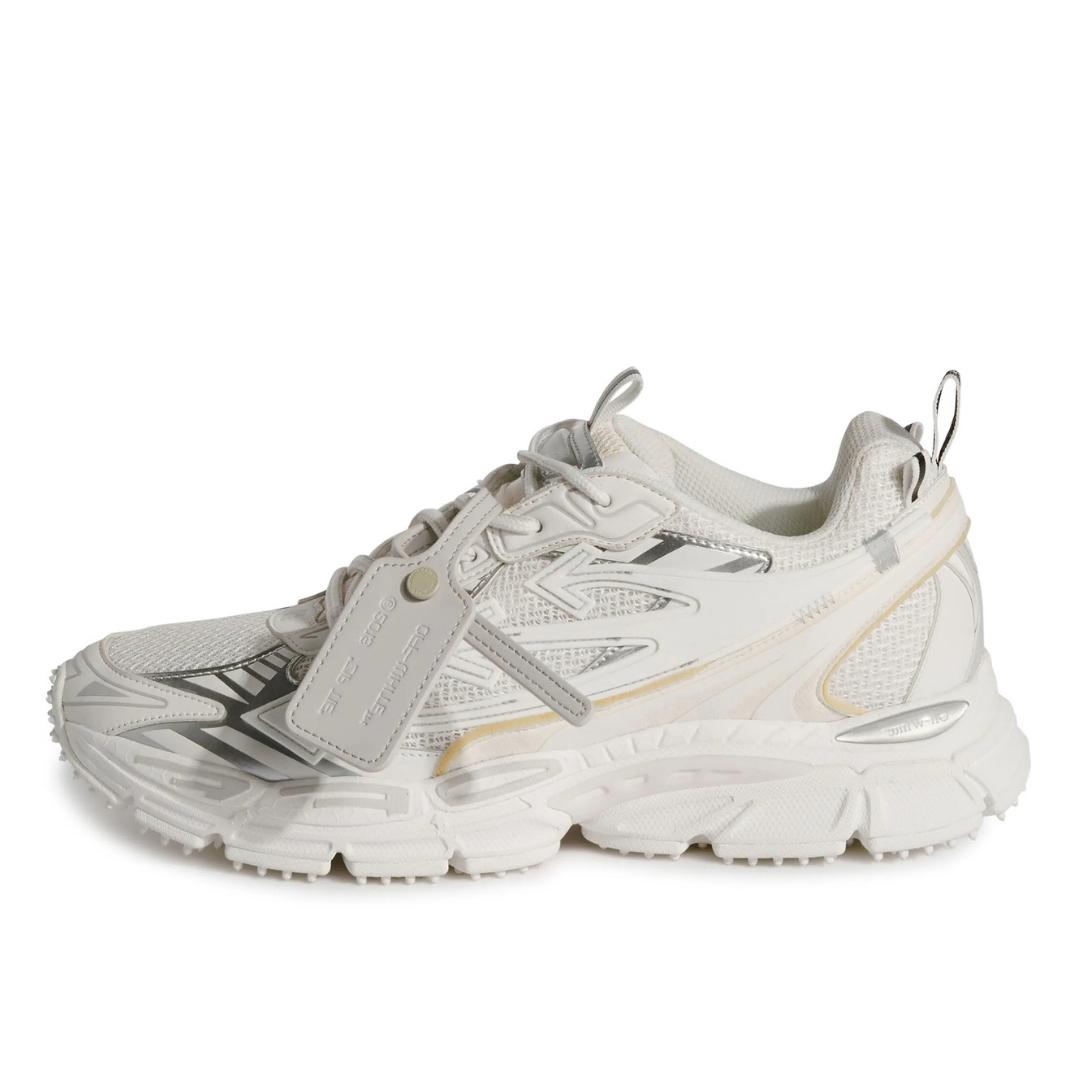 Off "Be Right Back" Beige Silver