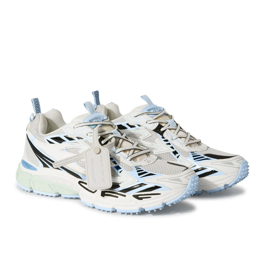 Off "Be Right Back" White Blue