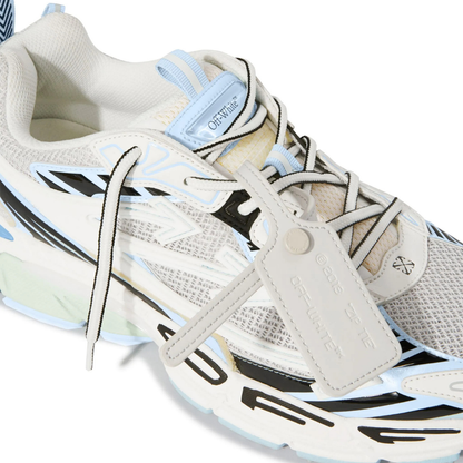 Off "Be Right Back" White Blue