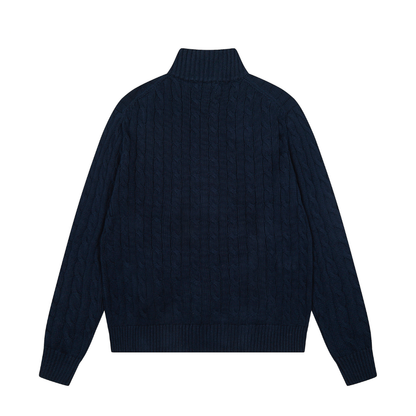 Polo Zip Sweater