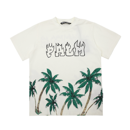 Palm Tree And Skulls T-shirt