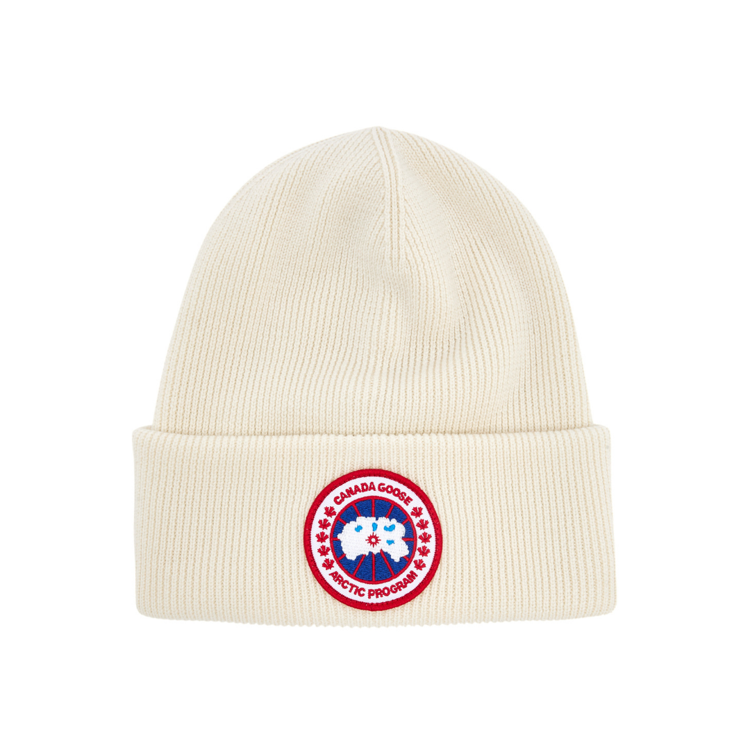 Goose Beige Beanie
