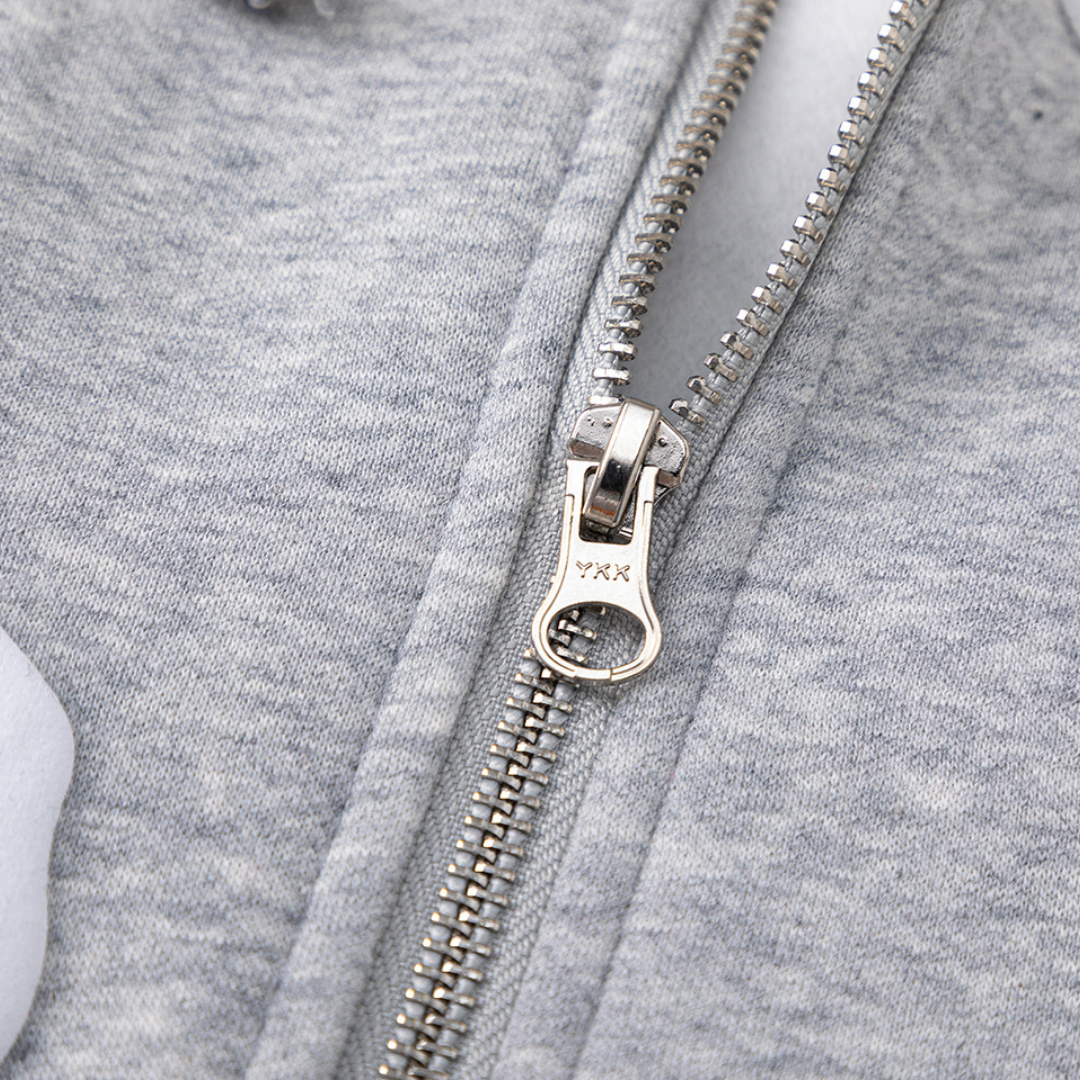 Denim Trs Zip Hoodie