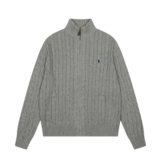 Polo Zip Sweater