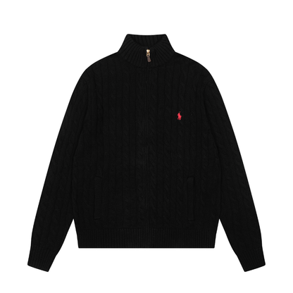 Polo Zip Sweater
