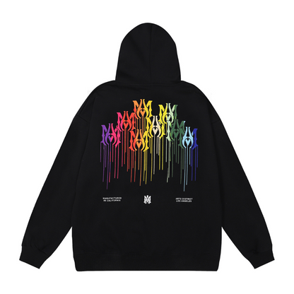 Amr M.A. Drip Collage Hoodie