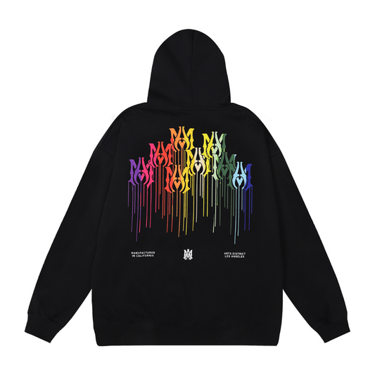 Amr M.A. Drip Collage Hoodie
