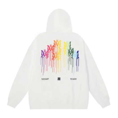 Amr M.A. Drip Collage Hoodie