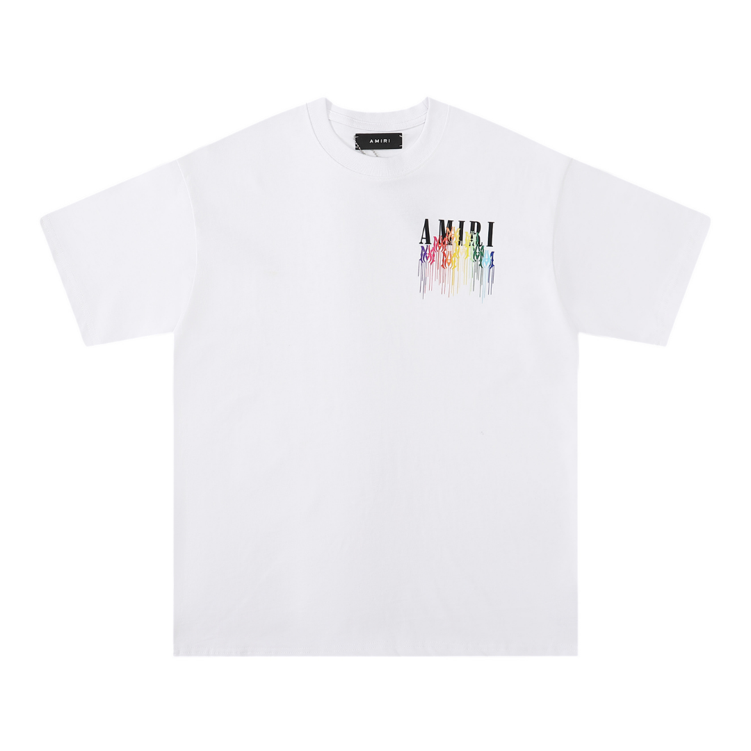 Amr M.A. Drip Collage T-shirt