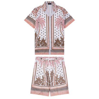 Amr Monogram Short Set