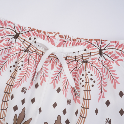 Amr Monogram Short Set