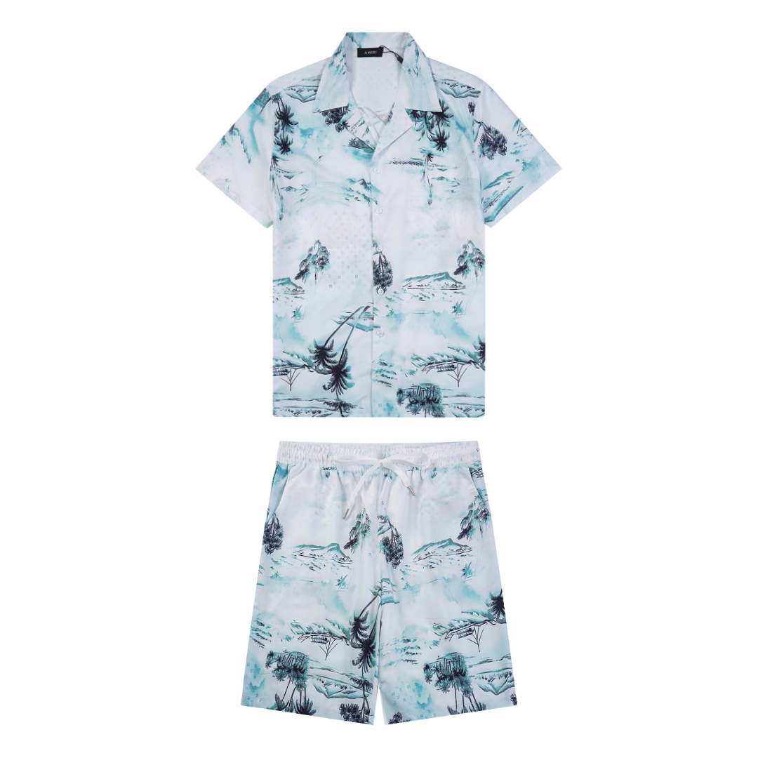 Amr Palm Logo Short Set