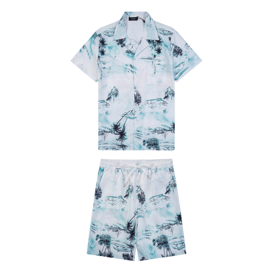 Amr Palm Logo Short Set