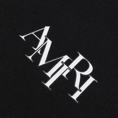 Amr Staggered Monochromatic Hoodie