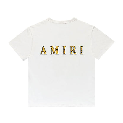 Amr Tiger Logo White T-shirt