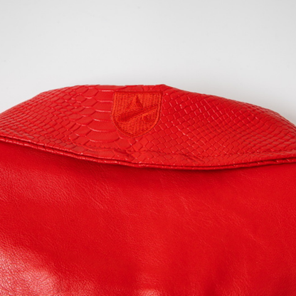 Decoded Bomber Leather Jacket