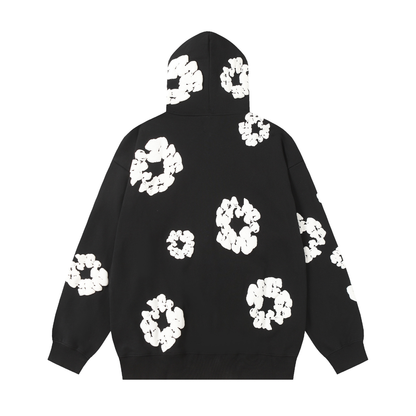 Denim Trs Zip Hoodie