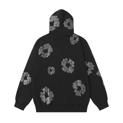 Denim Trs Zip Hoodie