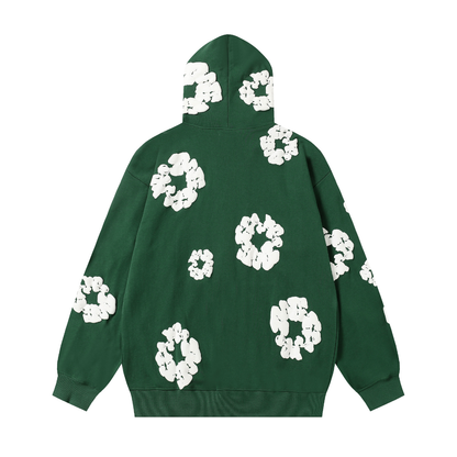 Denim Trs Zip Hoodie