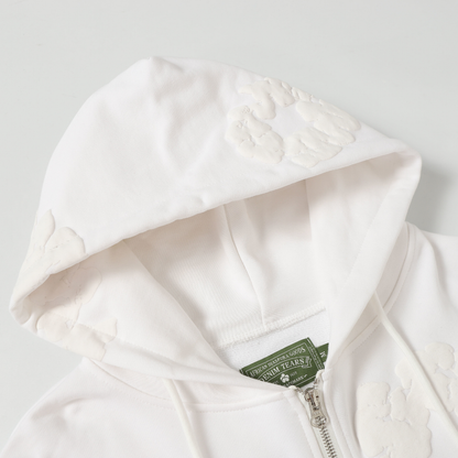 Denim Trs Zip Hoodie