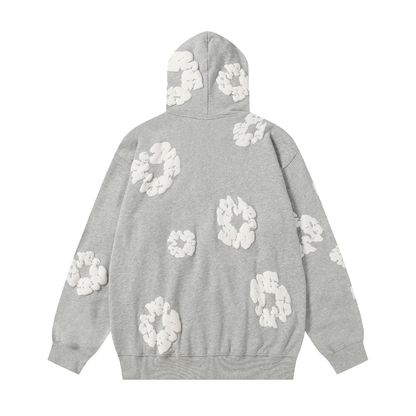 Denim Trs Zip Hoodie