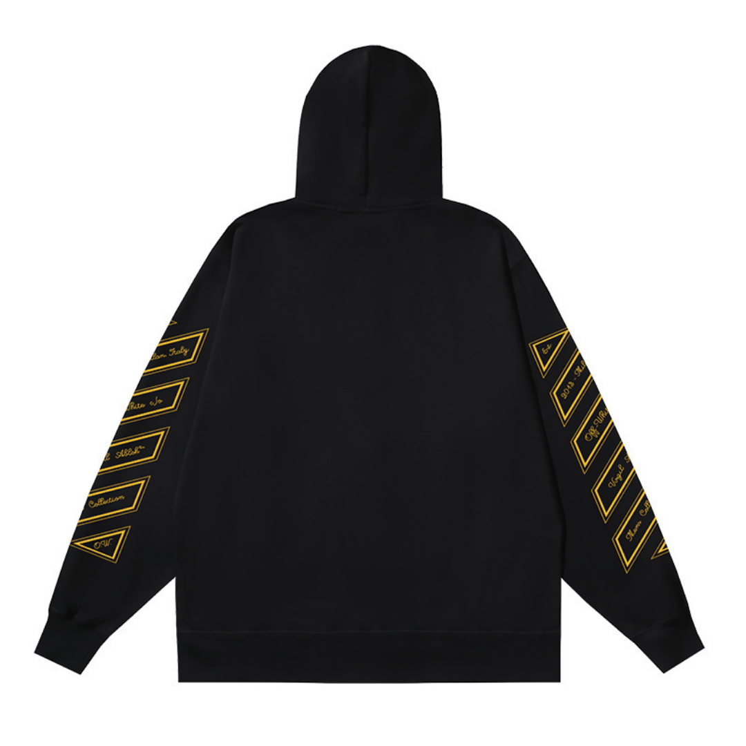Off-W Monogram Zip Hoodie