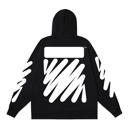 Off-W Monogram Zip Hoodie