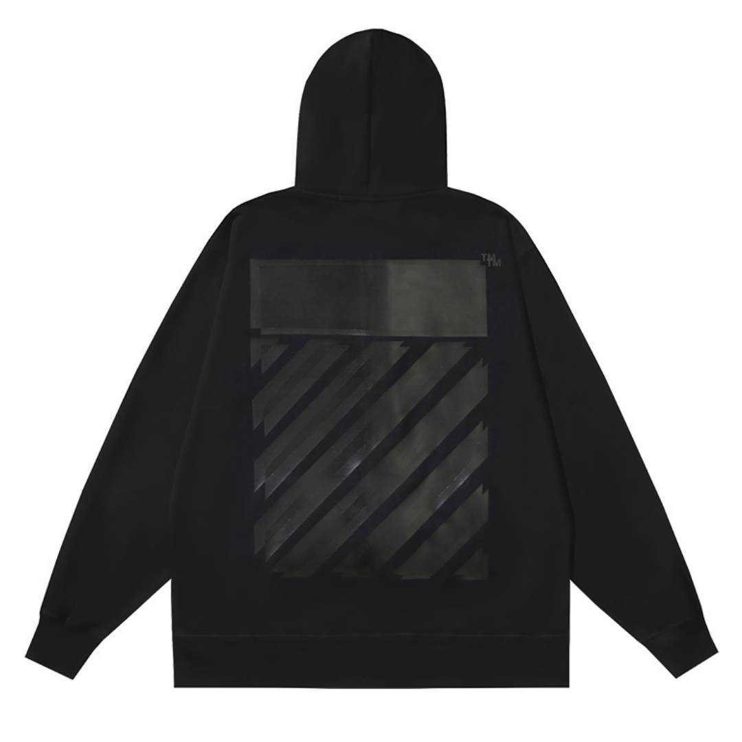 Off-W Monogram Zip Hoodie